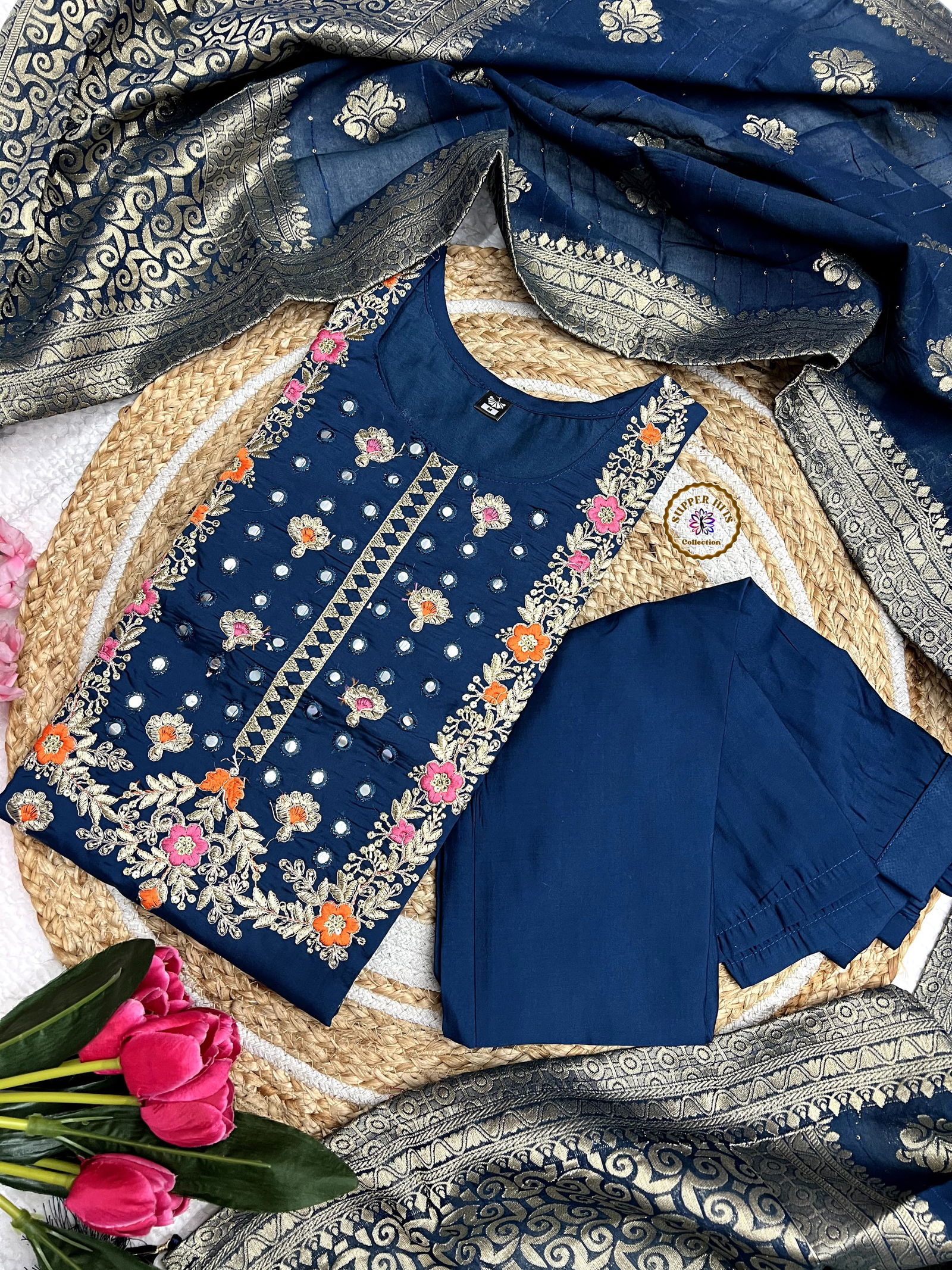 KF 4041 Kalaai Viscose Kurti With Bottom Dupatta Wholesale Shop In Surat